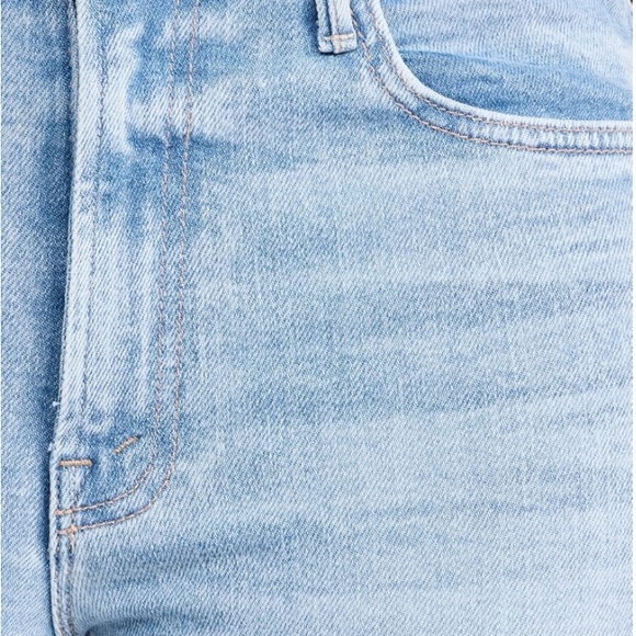 MOTHER Women's Light Blue Bootcut Jeans - Picture 2 of 9